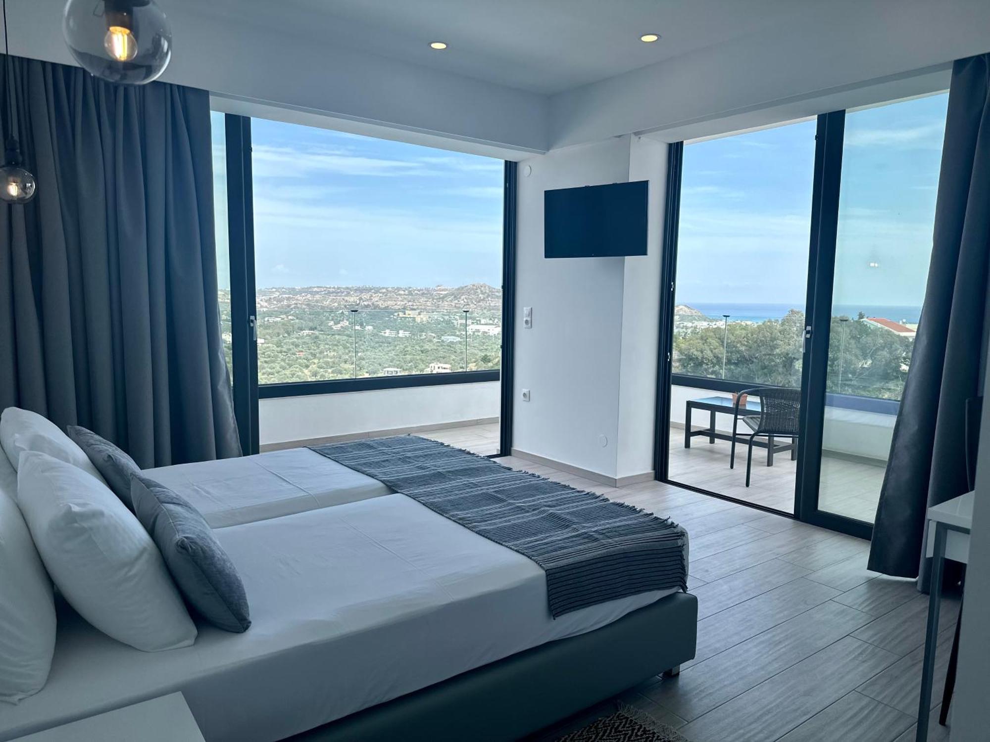 Habitat Inn Faliraki View Villa Rhodes Kalithiész Kültér fotó