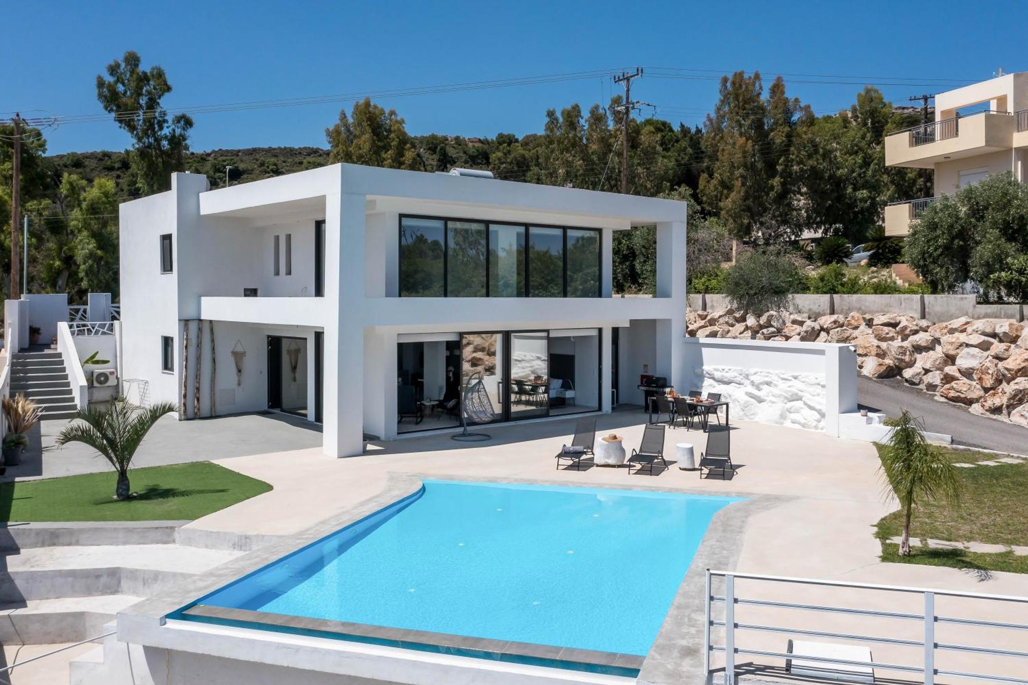 Habitat Inn Faliraki View Villa Rhodes Kalithiész Kültér fotó